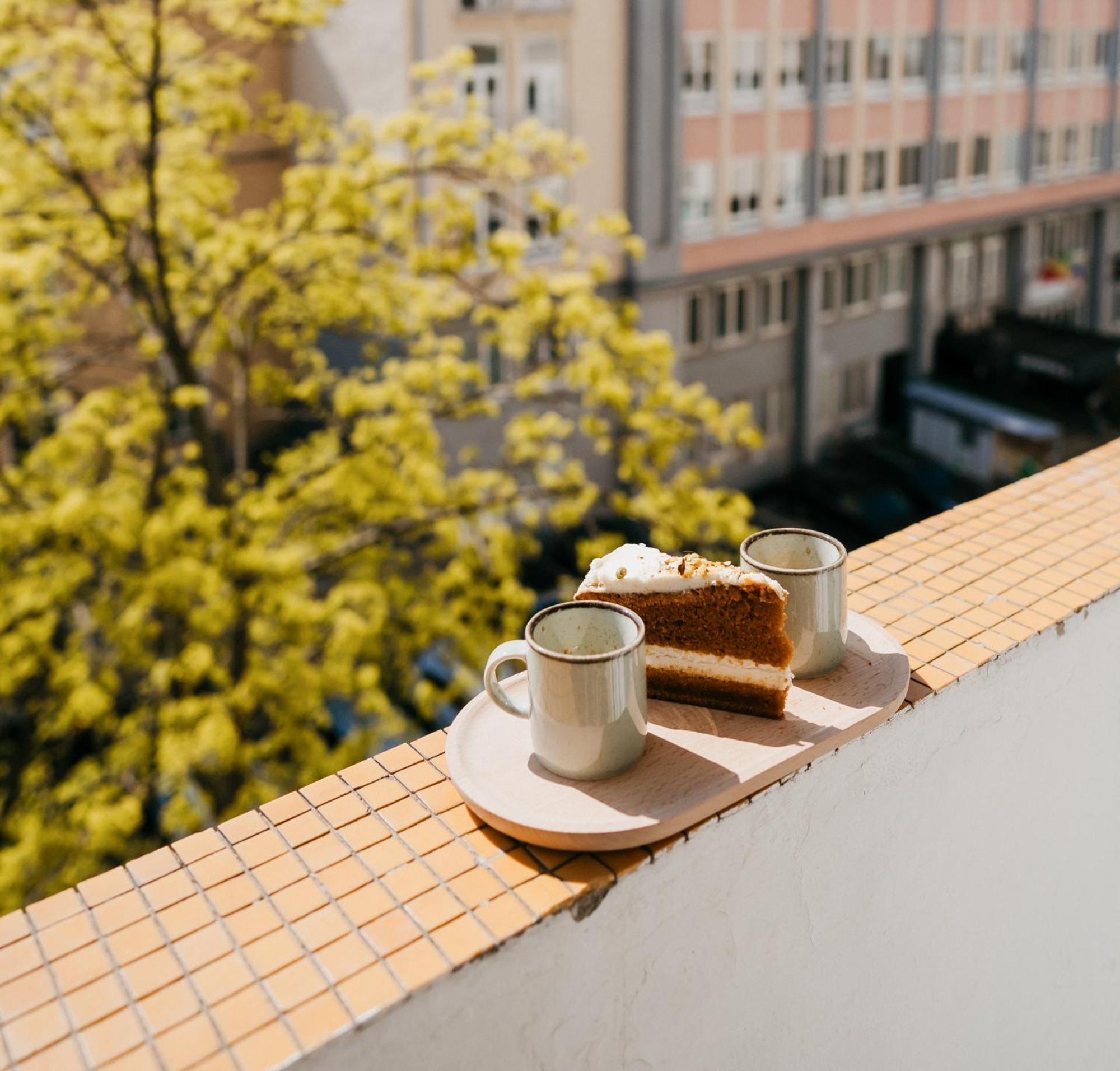 Old Town With Balcony *